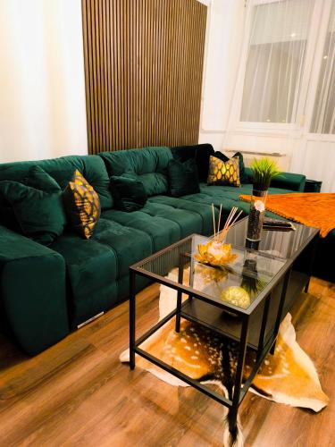 Χώρος καθιστικού στο Zen Apartman
