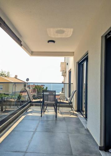 Un balcón o terraza de Dea apartment