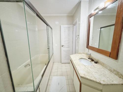 Ένα μπάνιο στο ENB | Flat para até 3 pp no Centro de SBC