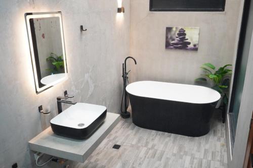 Koupelna v ubytování A's Hideaway Pampanga