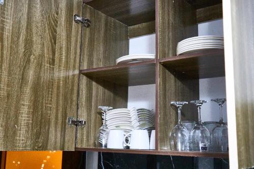 Una cocina o cocineta en FG Résidence