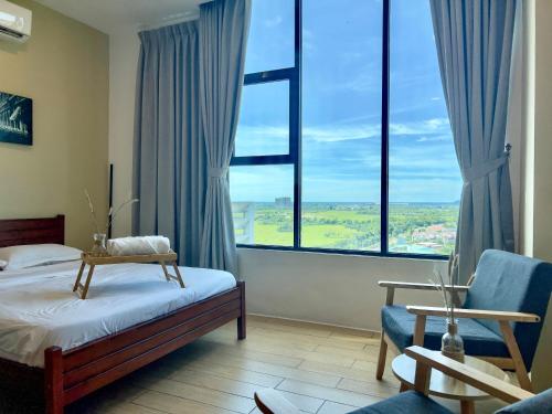 Katil atau katil-katil dalam bilik di Hush Inn at ITCC Manhattan Suites
