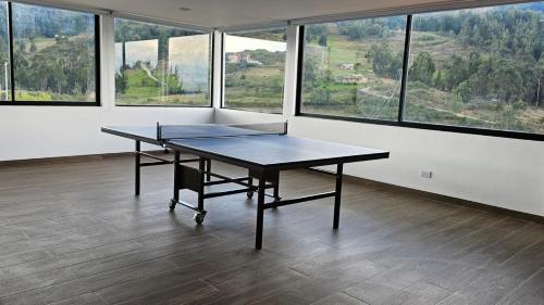Tischtennis in der Unterkunft Finca La Esperanza Ubaté oder in der Nähe
