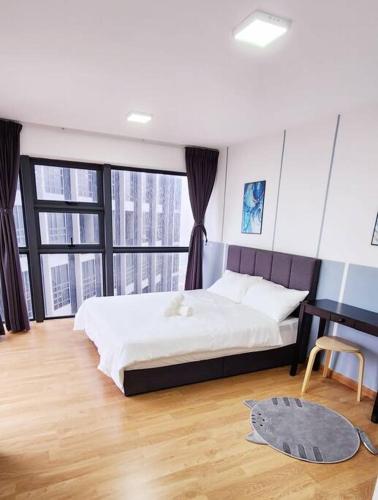 Postel nebo postele na pokoji v ubytování Ibiza Bliss