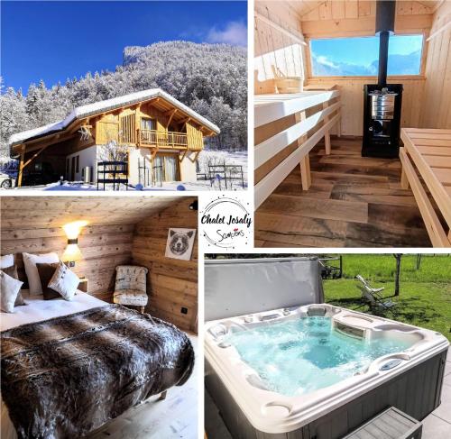 Chalet Josaly Jacuzzi et Sauna