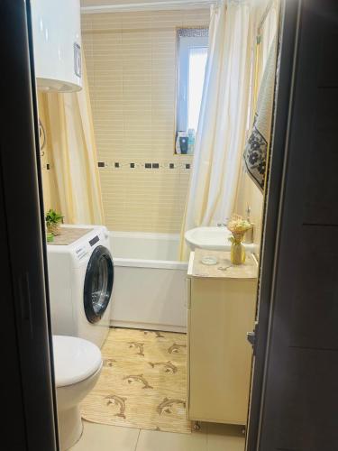 Un baño de Apartman Valjevo DK