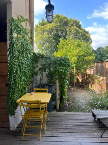 Appartement cosy avec jardin quartier calme