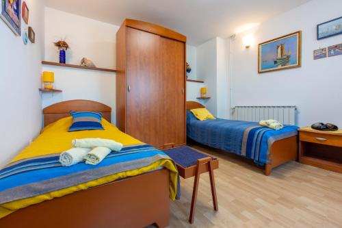 Postel nebo postele na pokoji v ubytování Manas