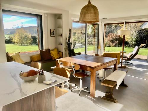 Maison design à la campagne