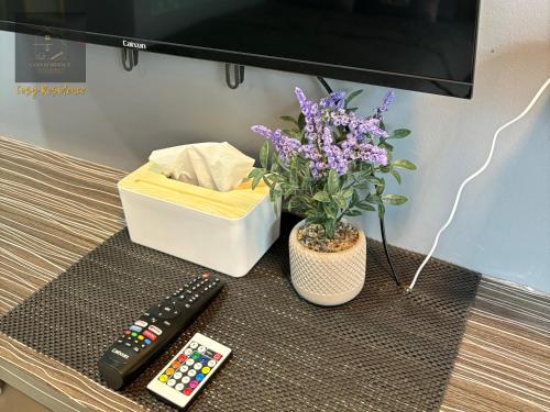 Cosy Residenceにあるテレビまたはエンターテインメントセンター
