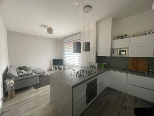 Kuchyň nebo kuchyňský kout v ubytování HOUSE MINOU' Lake Como