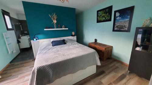 Postel nebo postele na pokoji v ubytování Villa Bellevue