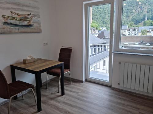 Balkón nebo terasa v ubytování Ferienhaus Bad Bertrich