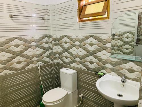 Koupelna v ubytování Annai Resort