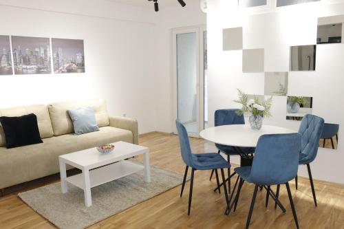 Ruang duduk di NN Apartment 4