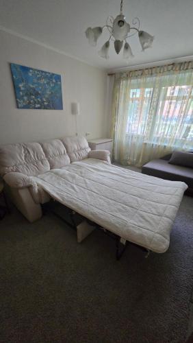 Кровать или кровати в номере Kristi Apartments