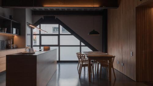 Kuchyň nebo kuchyňský kout v ubytování Edificio Zeta Erre