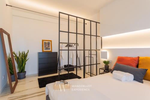Ένα ή περισσότερα κρεβάτια σε δωμάτιο στο Wanderlust Experience Zenith Rooftop