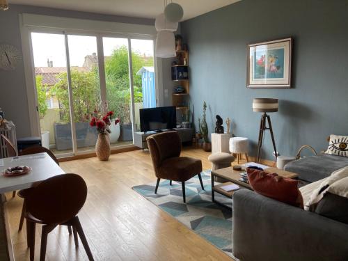 Appartement cosy au calme avec extérieur