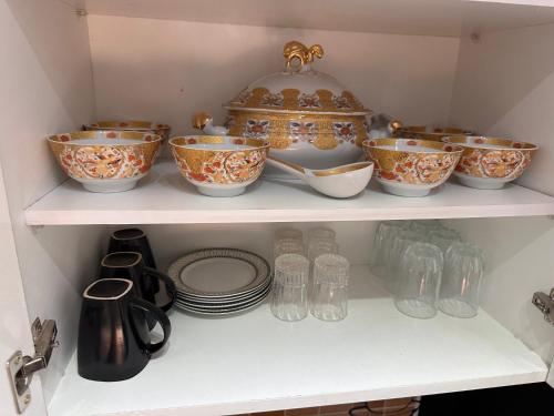 Cuisine ou kitchenette dans l'établissement Well-furnished apartment in Tassila Agadir!