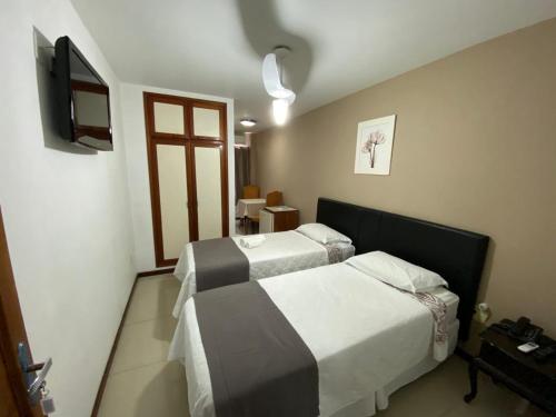 Katil atau katil-katil dalam bilik di Hotel Palace