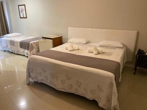 Katil atau katil-katil dalam bilik di Hotel Palace