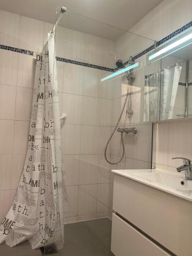 Koupelna v ubytování Champion suites