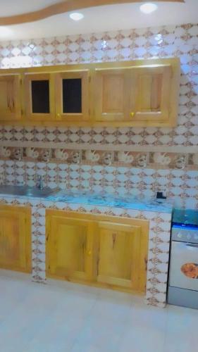 Η κουζίνα ή μικρή κουζίνα στο Appartement meublé