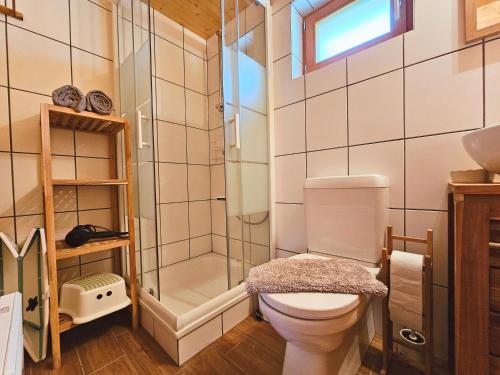 Koupelna v ubytování Tiny house La Grange Inden