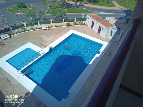 Swimmingpoolen hos eller tæt på Magic World