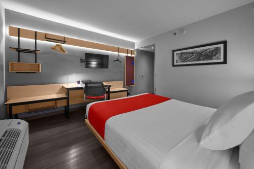 Katil atau katil-katil dalam bilik di City Express by Marriott Ciudad Juárez