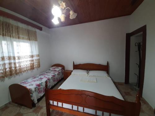 Postel nebo postele na pokoji v ubytování Lungomare home