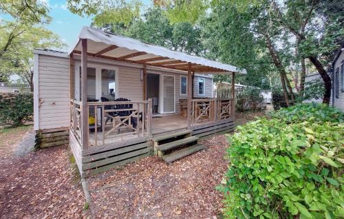 Κήπος έξω από το Mobile Home Moderne