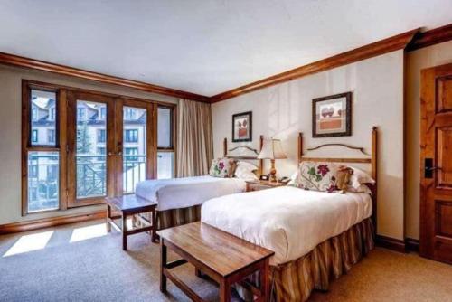 Ένα ή περισσότερα κρεβάτια σε δωμάτιο στο Beaver Creek Park Hyatt 2 Bedroom Residence