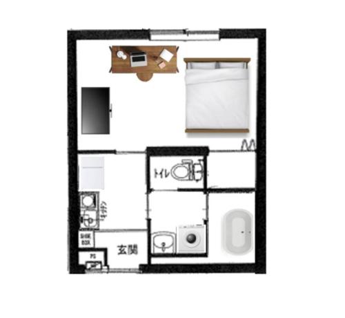 Galería fotográfica de QH203, Newly renovated hotel, direct access to Ueno, Asakusa, Disneyland, Airport en Tokio