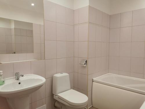 Koupelna v ubytování Miers un klusums pie jūras