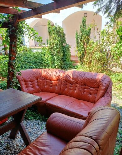 Χώρος καθιστικού στο Blues Ryokan