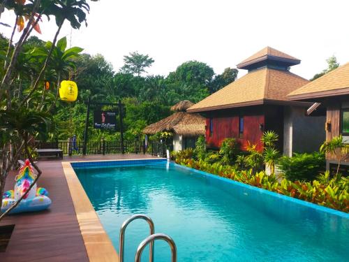 Piscina di Baan villa 1 bedroom in Klonghang o nelle vicinanze