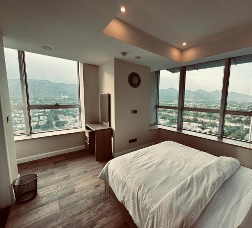 Margalla Facing Corner 2 Bedroom Suite in Centaurus