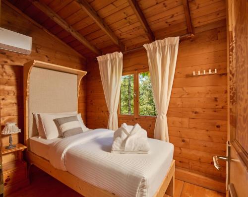 Posteľ alebo postele v izbe v ubytovaní Il Ciocco Hotels