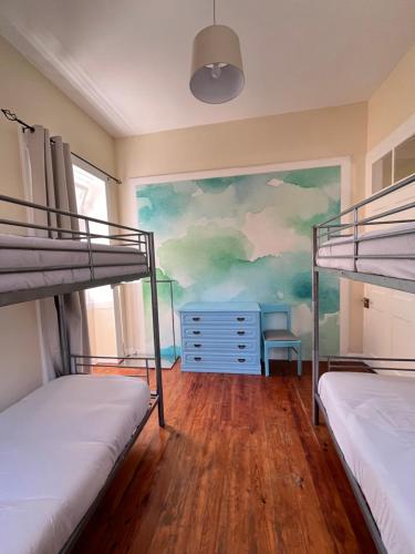 Postel nebo postele na pokoji v ubytování Lazareto 148 Hostel