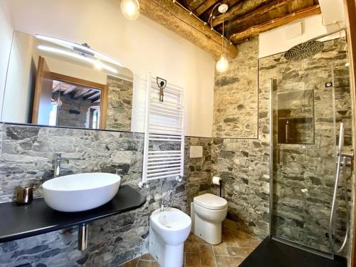 Koupelna v ubytování Affittacamere Casa Esperia