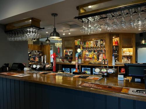 Ο χώρος του lounge ή του μπαρ στο Woodberry Inn