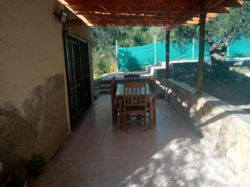 Casa Caminos del vinoにあるパティオまたは屋外エリア