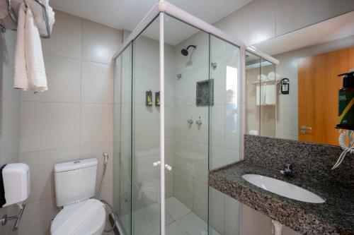 Ένα μπάνιο στο Villa Park Hotel Recife