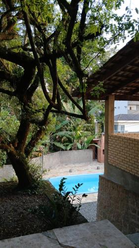 Πισίνα στο ή κοντά στο Hostel Morro do Finder