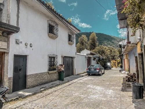 Nespecifikovaný výhled na hory nebo výhled na hory při pohledu z apartmánu