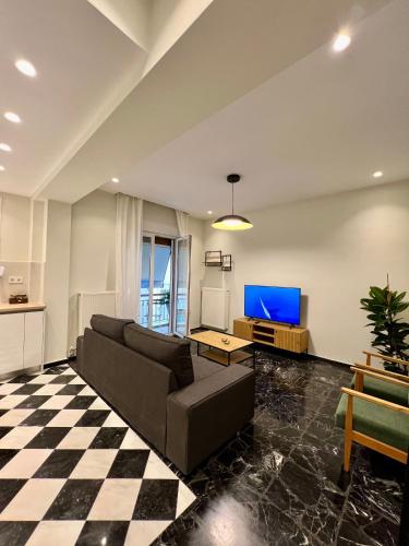 CK Athens Fine Stay -Neos Kosmos- Luxury Modern Apartment Opposite Metro with Rooftop Lounge & Acropolis Views