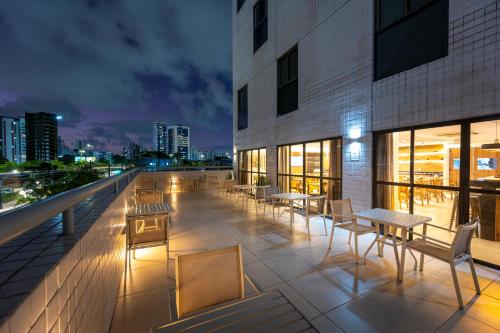 Μπαλκόνι ή βεράντα στο Villa Park Hotel Recife