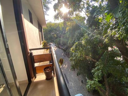 Κήπος έξω από το Casa SaQua Residencia Palenque